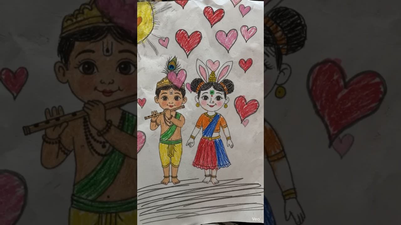 Krishna drawing