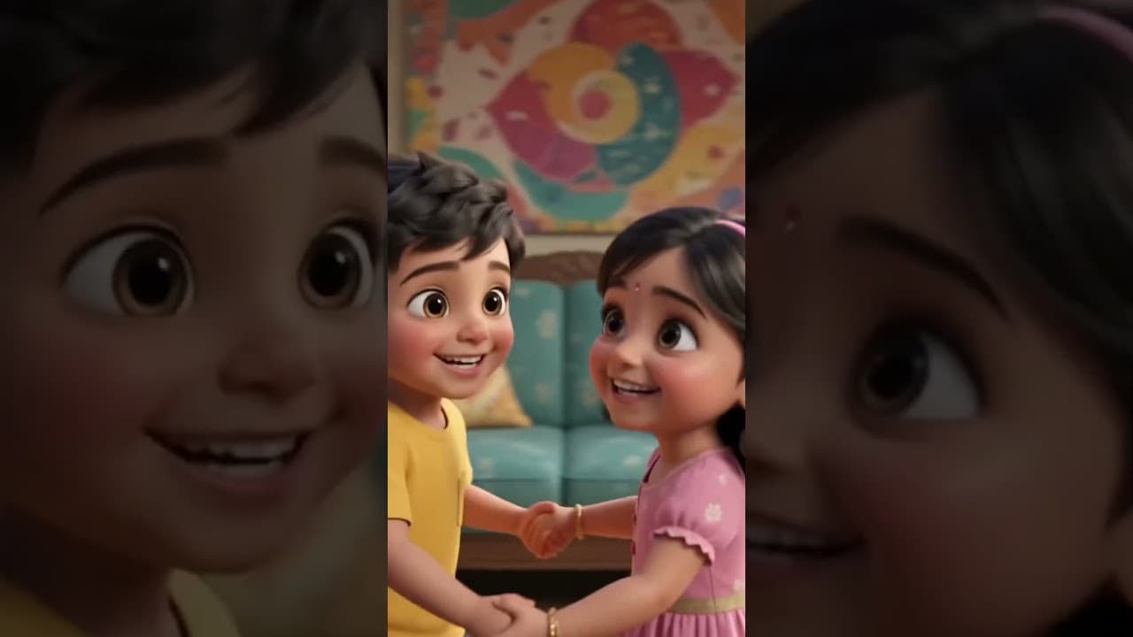 🍪 पप्पा का पैसा गोल-गोल | मम्मी की रोटी गोल-गोल | Cute Hindi Kids Rhyme | 4K Animated #kidsrhymes